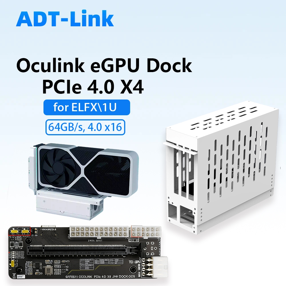 Oculink Egpu Dock Graphics Card - Oculink eGPU Grafikkarten-Dock für Laptop/Mini-PC 64GB/s