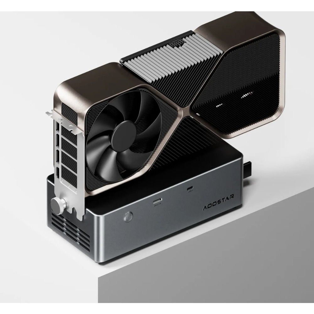 Oculink Egpu Dock Graphics Card - AOOSTAR AG02 Externe Grafikkarten-Dockingstation mit OCulink