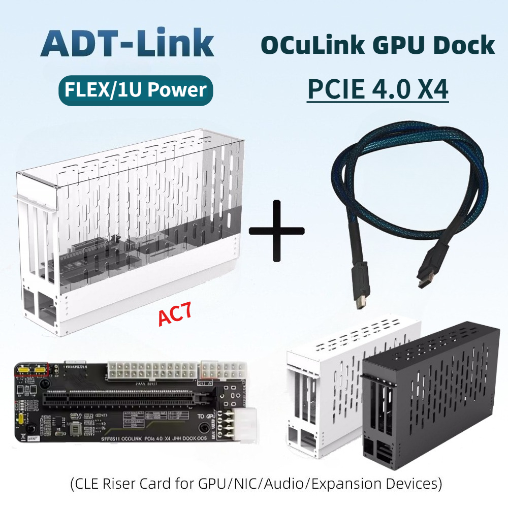 Oculink Egpu Dock Graphics Card - 50CM Oculink EGPU Grafikkarten-Dock für Laptop/Mini-PC