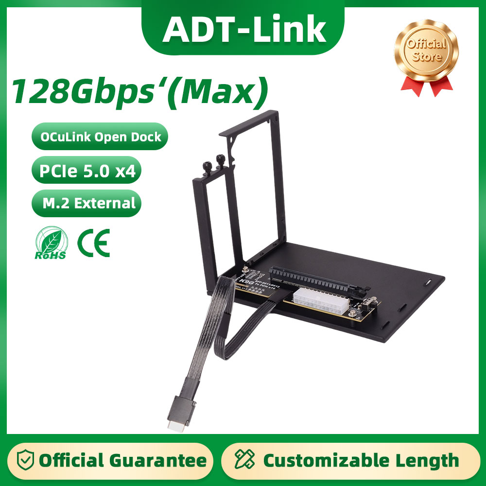 ADT-Link PCIe 5.0 K993G OcuLin – Oculink Egpu Dock Graphics Card Bewertung und Preis