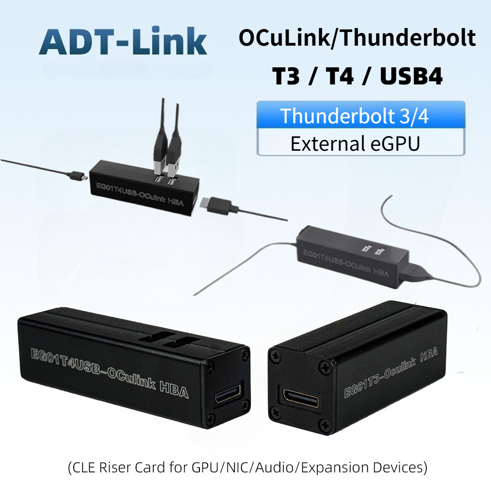 T3 / T4 OCuLink Thunderbolt 4  – Oculink Egpu Dock Graphics Card Bewertung und Preis