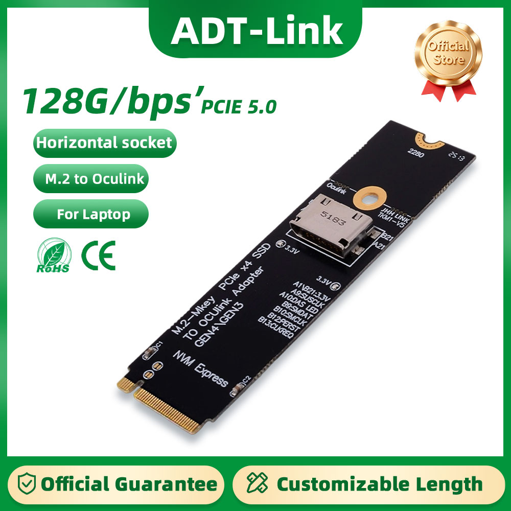 ADT-Link PCIe 5.0 X4 auf OCuLi – Oculink Egpu Dock Graphics Card Bewertung und Preis