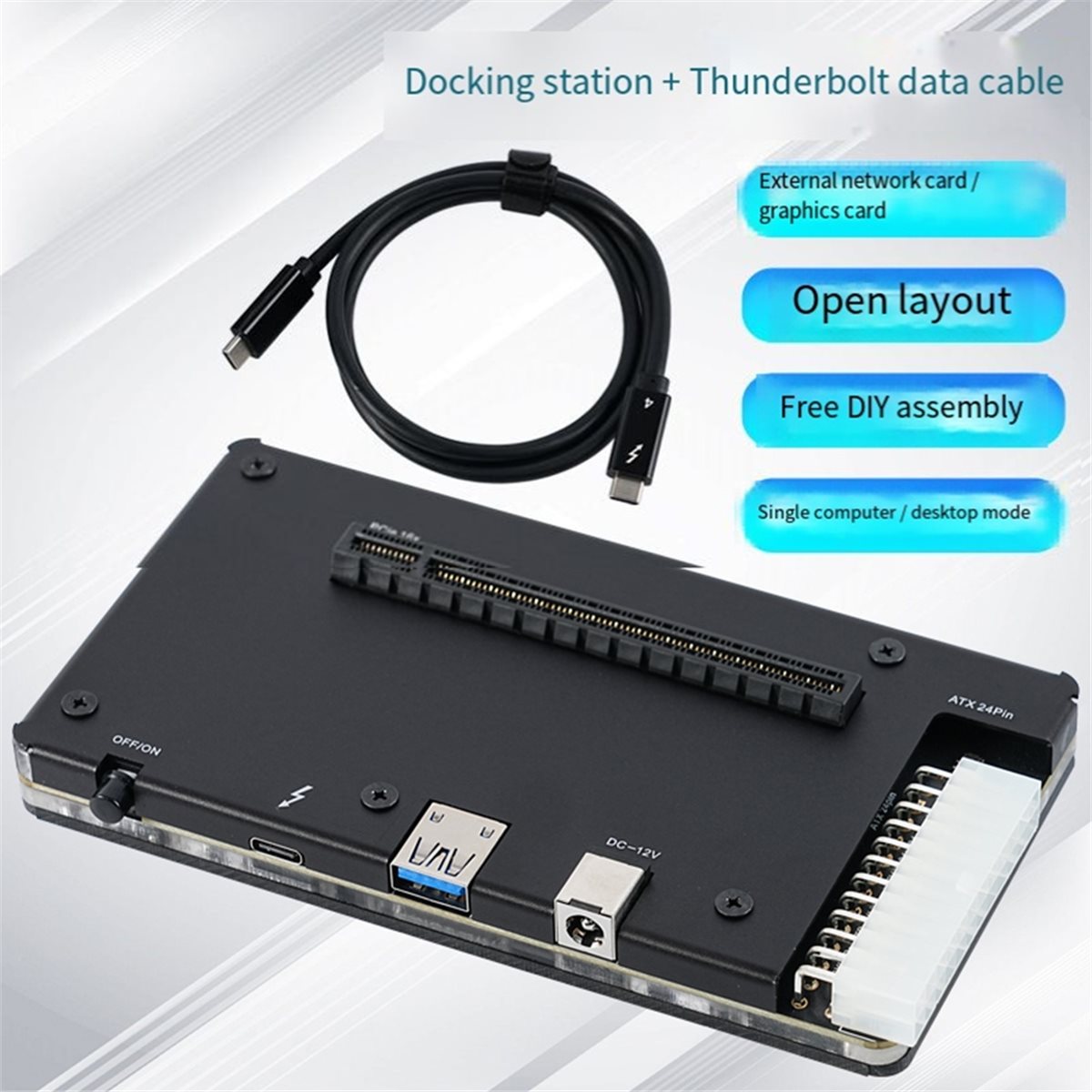 ABIU Professionelles Externes  – Thunderbolt 4 External Gpu Enclosure Bewertung und Preis