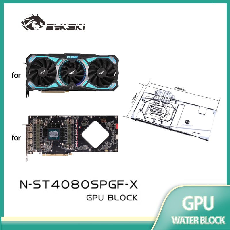 Bykski GPU-Block für Zotac GeF – Rtx 4080 Super 16Gb Bewertung und Preis